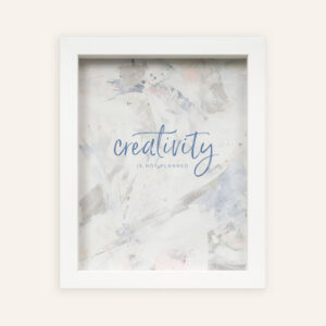 Dana Mooney x Megan Lammam Art Prints - Creativity 8x10"